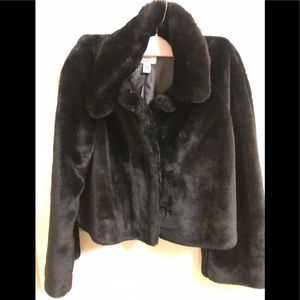 Ann Taylor LOFT Faux Fur Jacket
